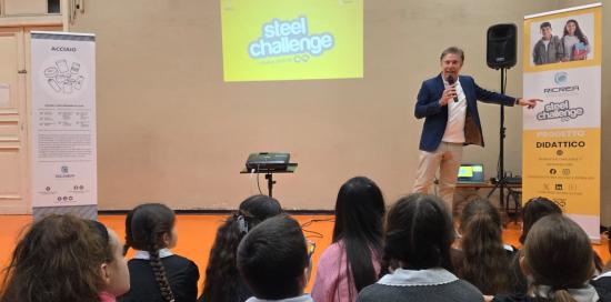 Ricrea Steel Challenge, studenti di Marassi protagonisti del quiz sul riciclo