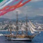 Amerigo Vespucci riparte da Genova verso il Nord America