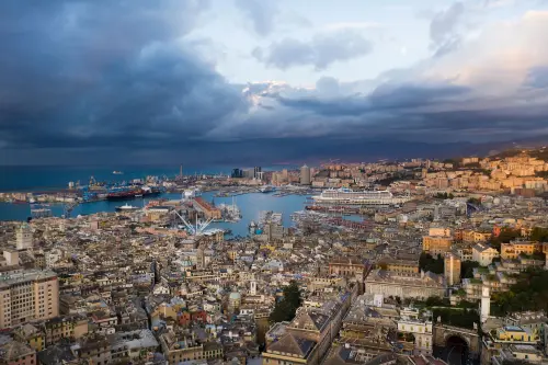 Genova, campo scuola di Protezione Civile a Forte Begato